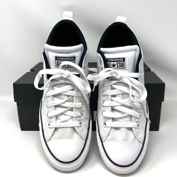 🍃Sale🍃 CONVERSE Mens Size CTAS Cs Ox White Canvas Low Top Easy Pull On 166964C - Picture 3 of 10